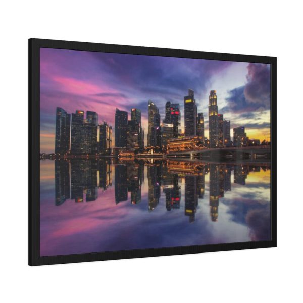 93855-964.jpg Singapore Marina Bay Framed Poster