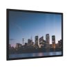 Buildings in the Night Framed Poster