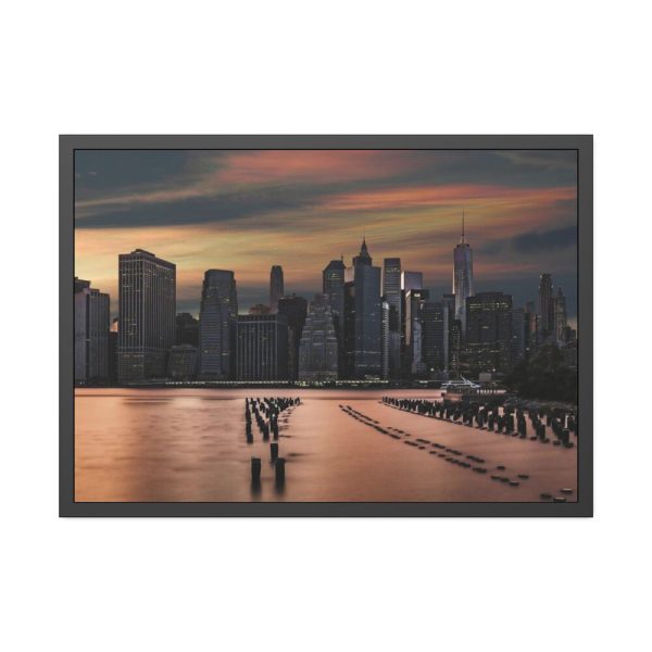 93855-979.jpg Skyline in the Dusk Framed Poster