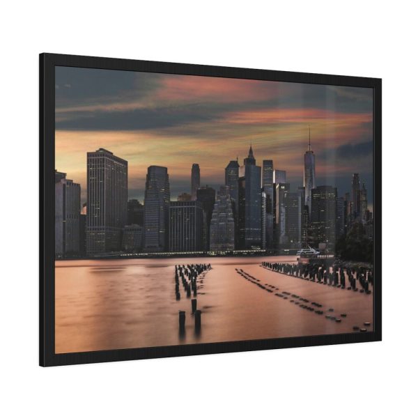 93855-980.jpg Skyline in the Dusk Framed Poster