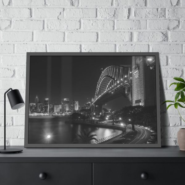 93855-986.jpg Sydney Harbour Bridge Framed Poster