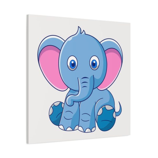 101419-100.jpg Baby Elephant Standard Canvas