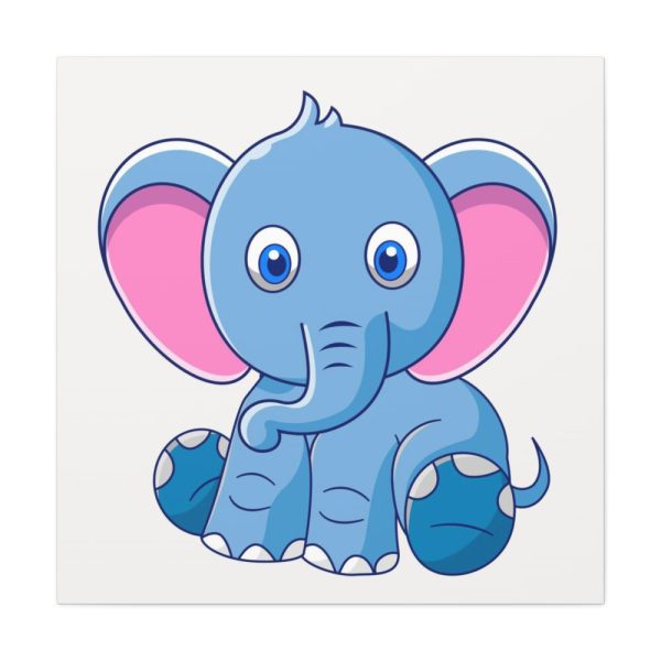 101419-101.jpg Baby Elephant Standard Canvas
