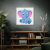 101419-104.jpg Baby Elephant Standard Canvas