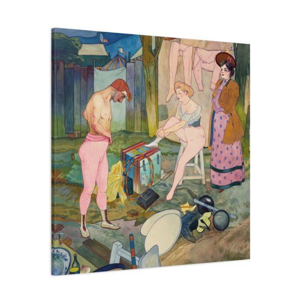 101419-130.jpg Le Cirque Corvi by Georges de Feure Standard Canvas