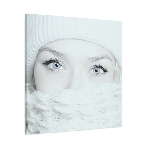 Face of a Girl with Beautiful Eyes Standard Canvas