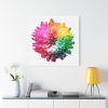 101419-141.jpg Multicolored Flower Illustration Standard Canvas