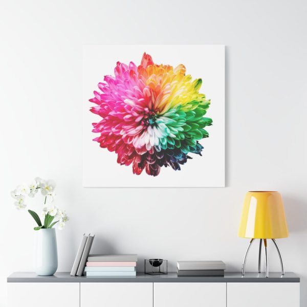101419-141.jpg Multicolored Flower Illustration Standard Canvas
