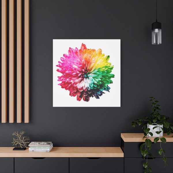 101419-142.jpg Multicolored Flower Illustration Standard Canvas