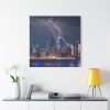 101419-27.jpg New York City Lightning Storm Standard Canvas