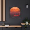 101419-43.jpg NASA Astronaut Stands on Mars Standard Canvas