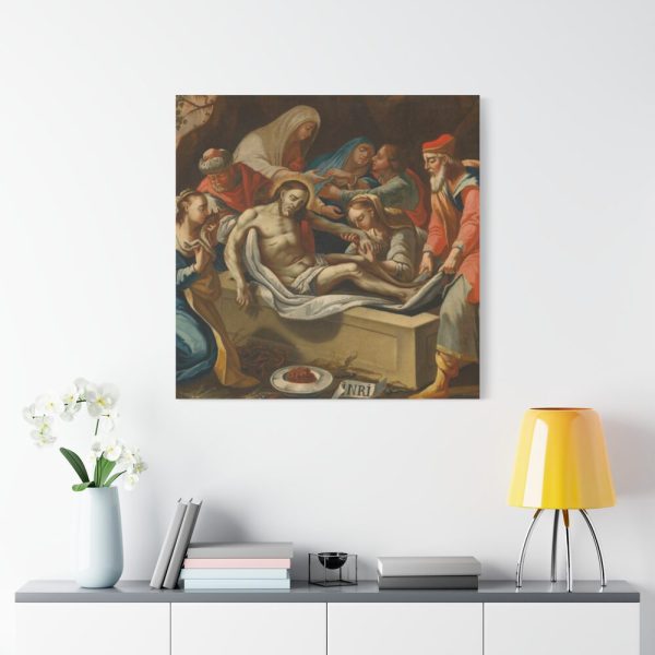 101419-52.jpg Entombment of Christ Standard Canvas