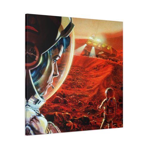 101419-55.jpg Astronauts Walking on Mars Standard Canvas