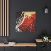 Astronauts Walking on Mars Standard Canvas