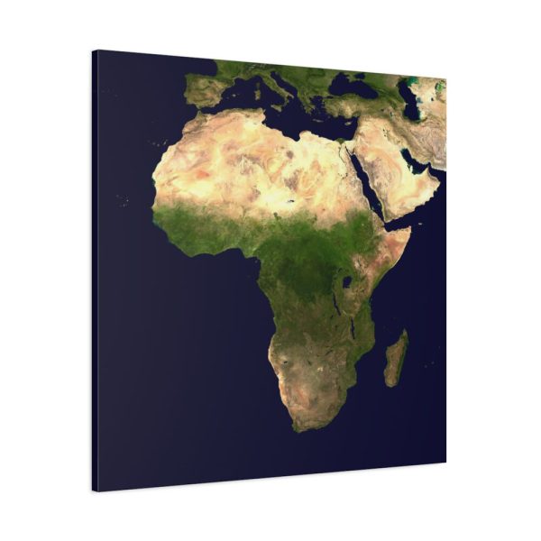 Africa Continent  Standard Canvas