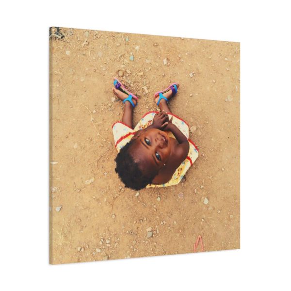 Happy African Kid Standard Canvas
