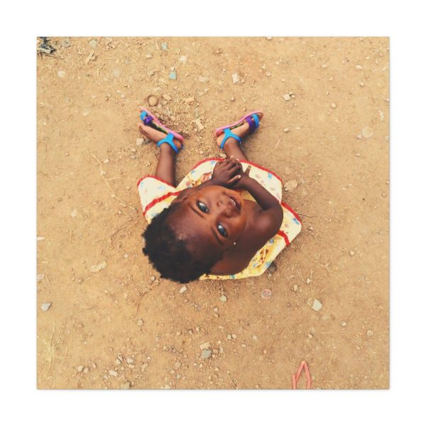 Happy African Kid Standard Canvas