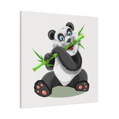 Cartoon Panda Standard Canvas