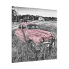 Pink Oldtimer Car Standard Canvas