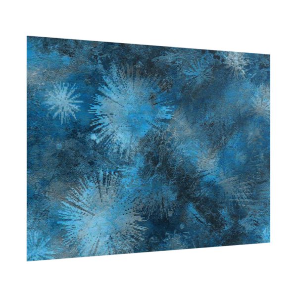 101857-22.jpg Аrt Painting Blue Blob Poster