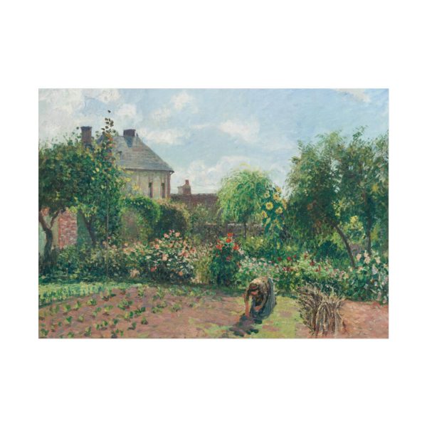 101857-30.jpg The Artist's Garden Camille Pissarro Poster