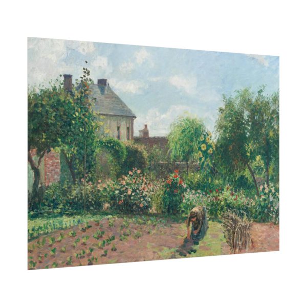 101857-32.jpg The Artist's Garden Camille Pissarro Poster