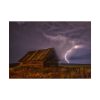101875.jpg Barn Lightning Bolt Storm Poster