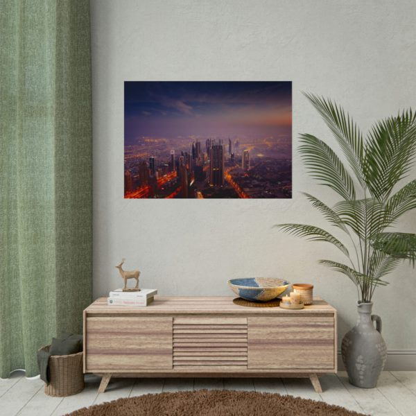 101875-103.jpg Dubai at Sunrise Poster