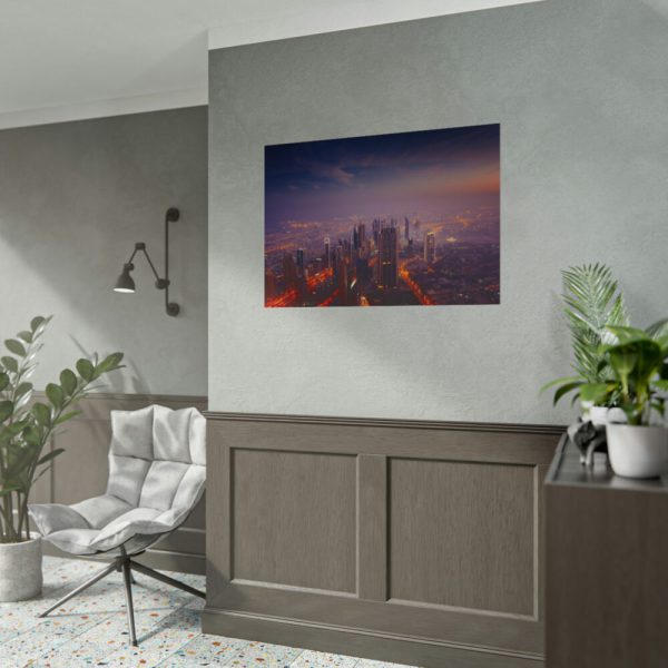 101875-104.jpg Dubai at Sunrise Poster