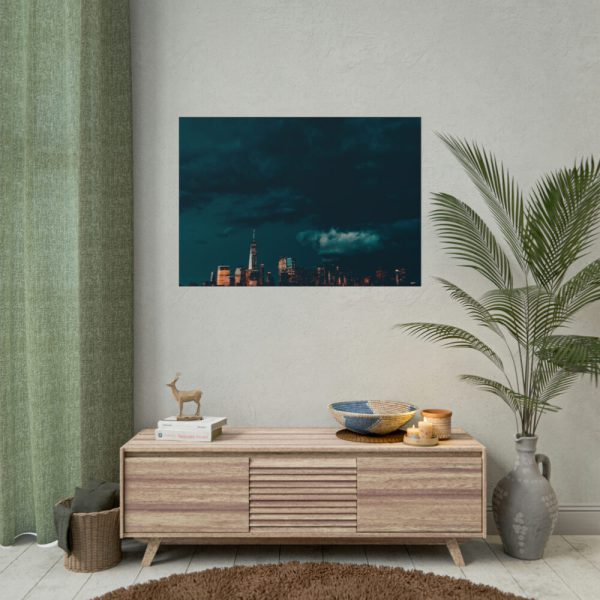 101875-118.jpg Aesthetic Clouded City Poster