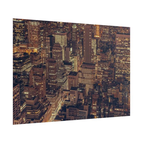 101875-152.jpg New York City Skyline at Night Poster