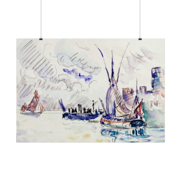 101875-266.jpg La Rochelle by Paul Signac Poster