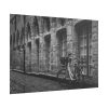 101875-282.jpg Black and White Shot of Bike Poster