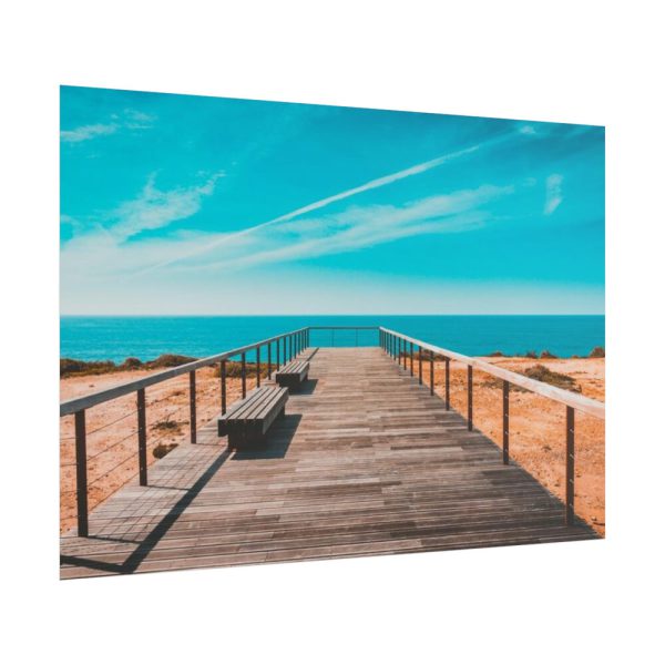 101875-287.jpg Boardwalk And Sky Poster