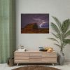 101875-3.jpg Barn Lightning Bolt Storm Poster