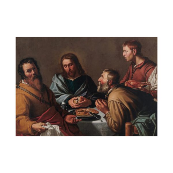 101875-310.jpg Supper at Emmaus Poster