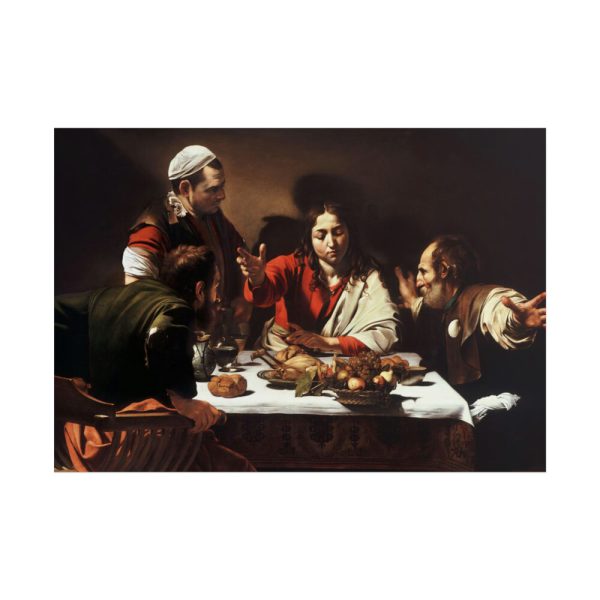 101875-315.jpg Supper at Emmaus Caravaggio Poster