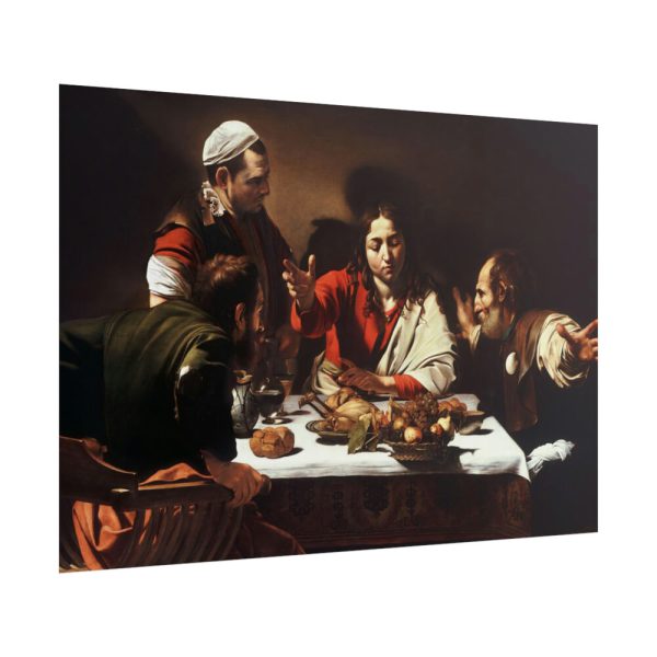 101875-317.jpg Supper at Emmaus Caravaggio Poster