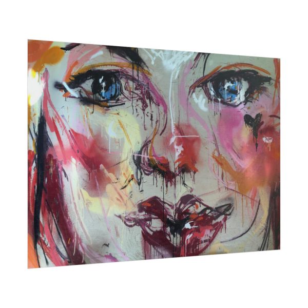 101875-352.jpg Face Painting Abstract Graffiti Poster