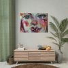 101875-353.jpg Face Painting Abstract Graffiti Poster