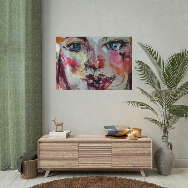 101875-353.jpg Face Painting Abstract Graffiti Poster