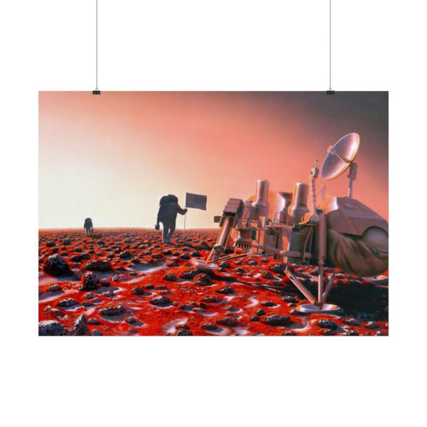 101875-371.jpg Astronauts Approach Viking 2 Poster