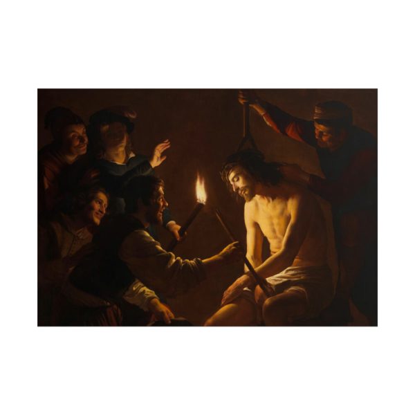 101875-405.jpg The Mocking of Christ by Gerrit van Honthorst Poster