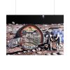 Inflatable Module for Lunar Base Poster
