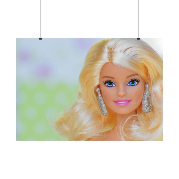 101875-421.jpg Barbie Doll Face Poster