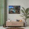 101875-43.jpg Office Work vs Sea and Beach Poster
