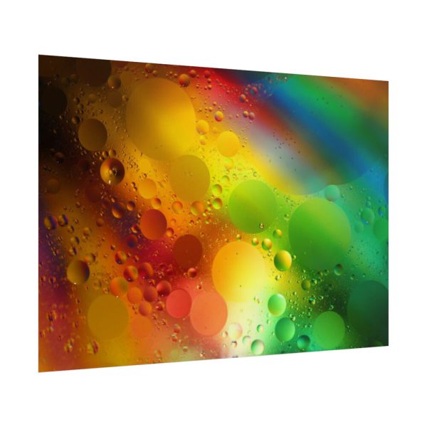101875-462.jpg Rainbow Oil Bubble Poster