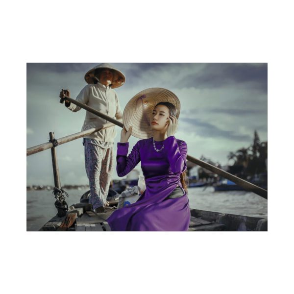 101875-485.jpg Asian Hat Dress Poster