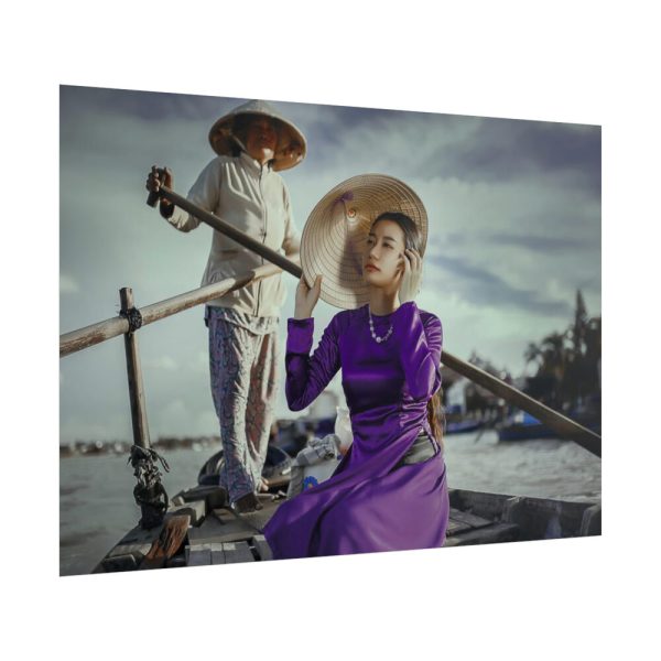101875-487.jpg Asian Hat Dress Poster