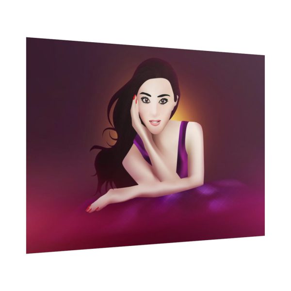 101875-537.jpg Chinese Fashion Girl Poster